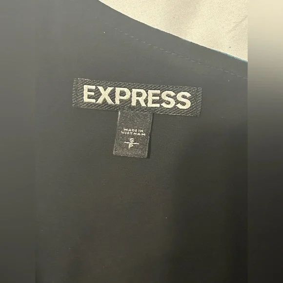 Express Sz S Rainbow Butterfly Blouse Flowy Fairycore Chic Festival Whimsical - Picture 4 of 5